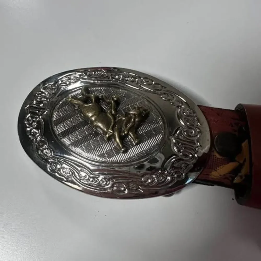 Nocona Belt Co. Western Leather Belt Size 28